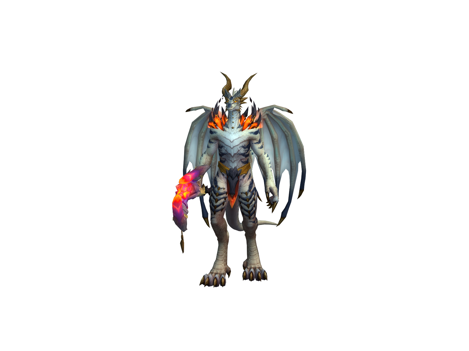 Zulldack 3D character render