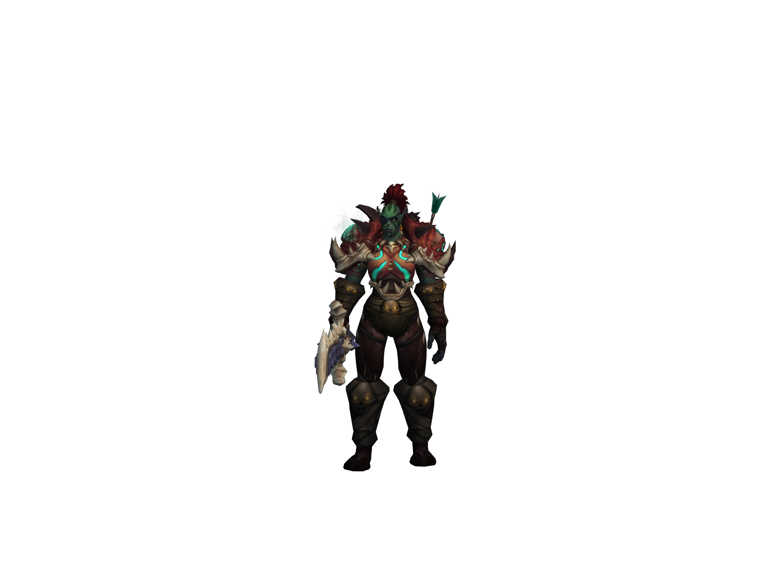 Zulfurya 3D character render
