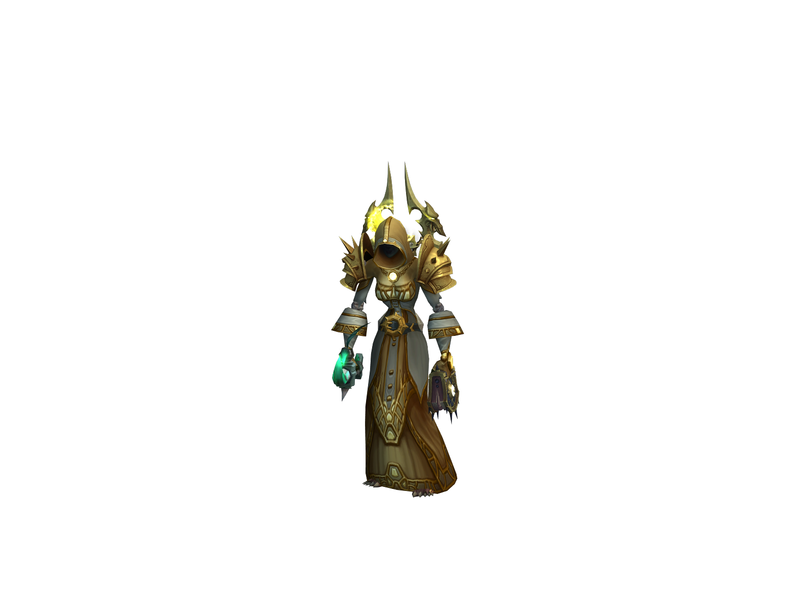 Venium 3D character render