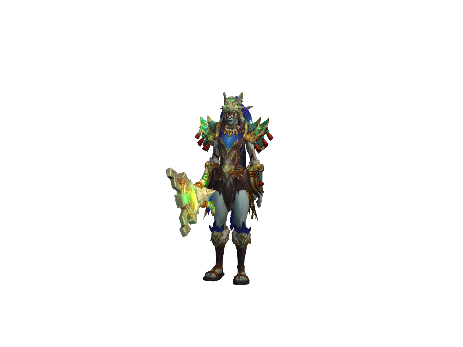 zeerkymonky 3D character render