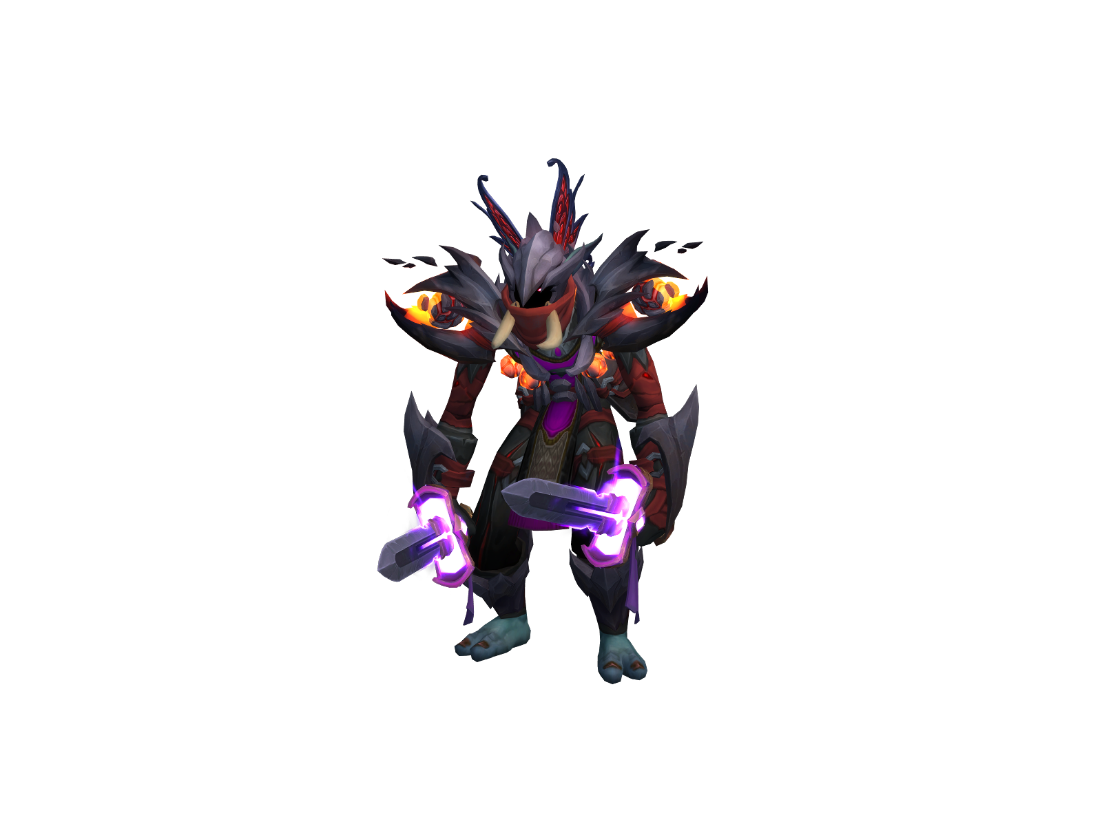 Eigle 3D character render