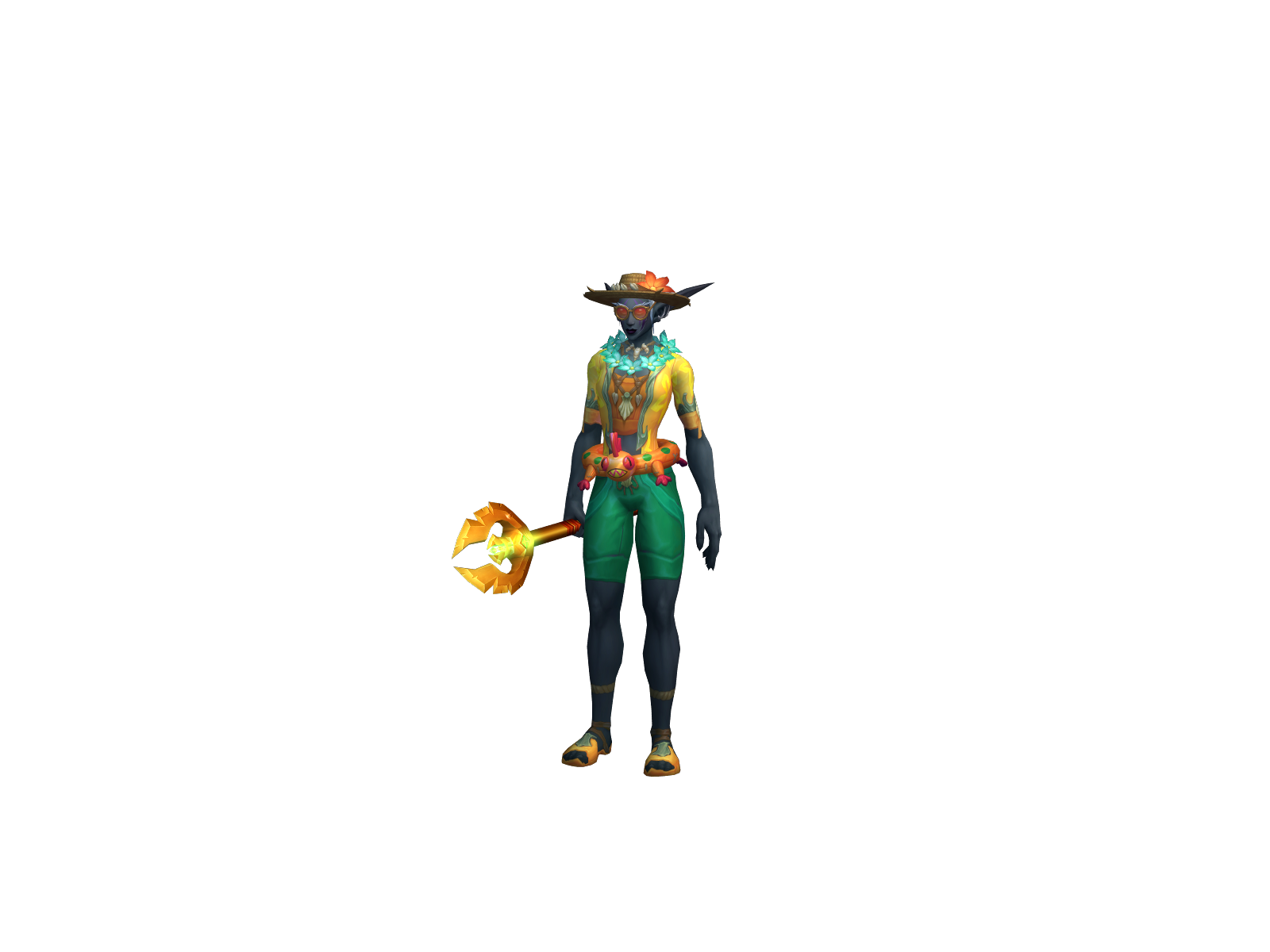 Ötsùtsukí 3D character render