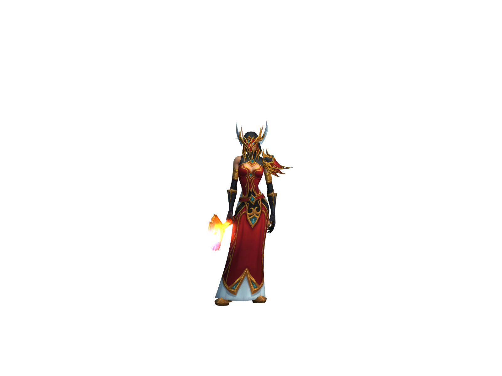 Phoën 3D character render