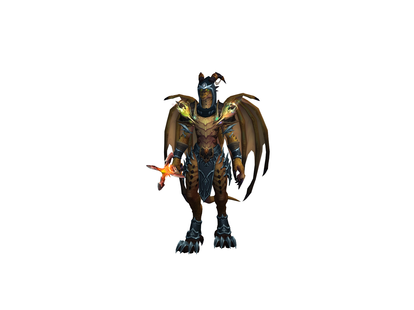 Yeclog 3D character render
