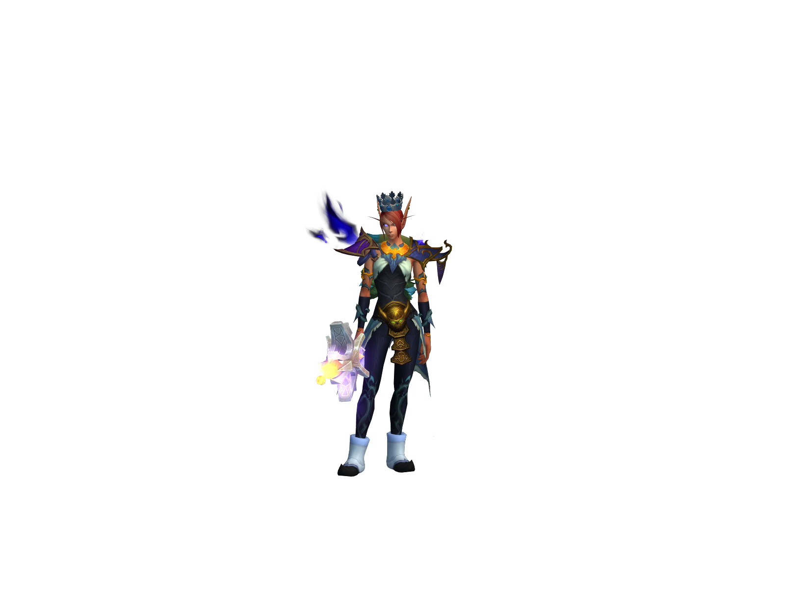 Sàphïrr 3D character render