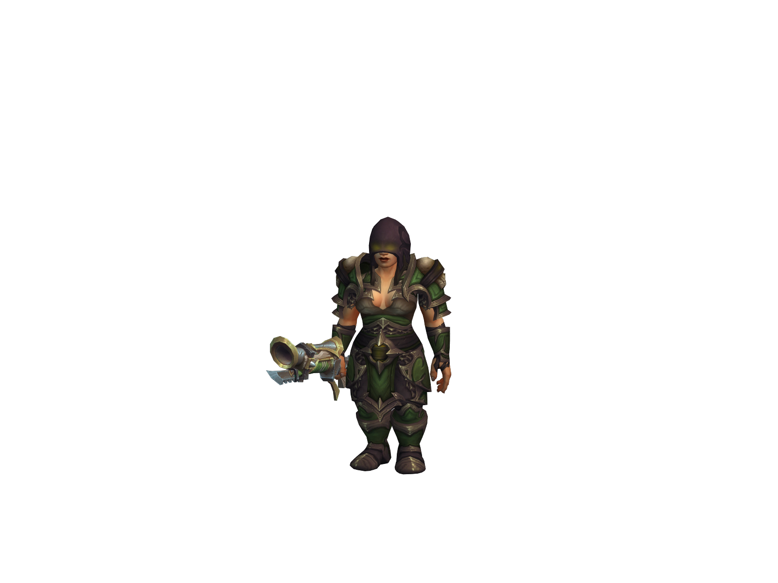 Bigflèche 3D character render