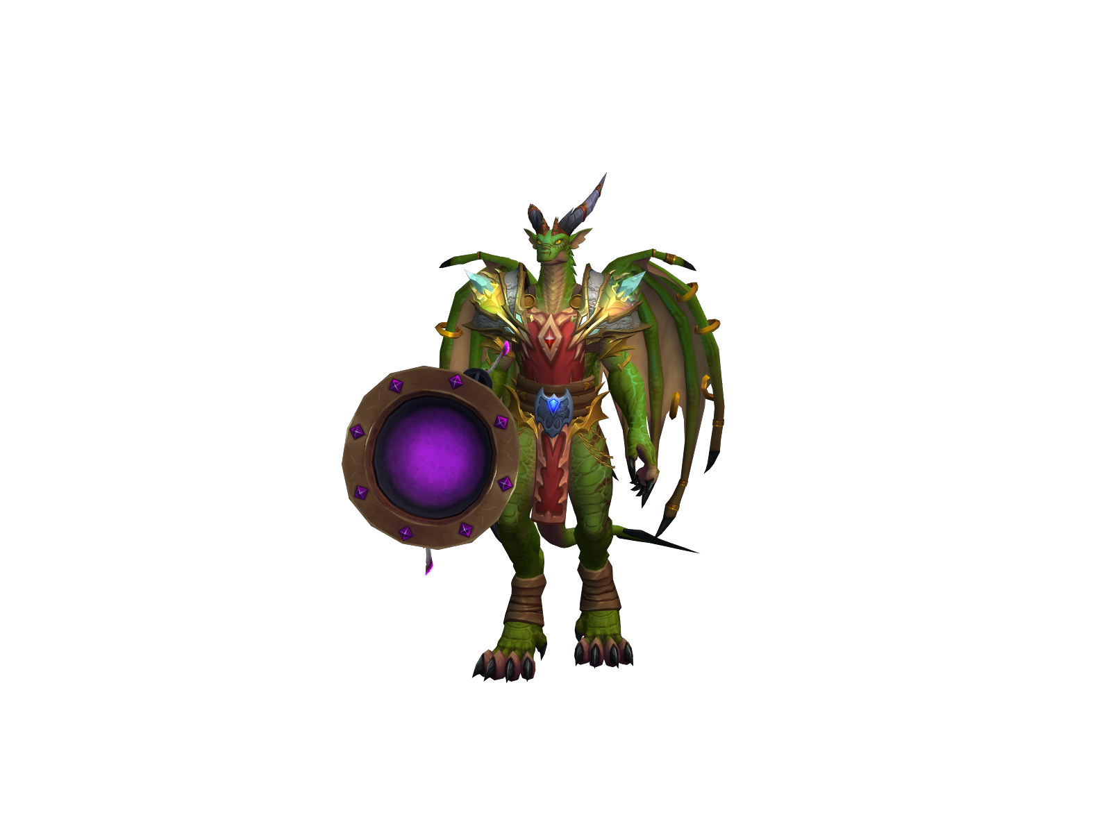 Daimonji 3D character render