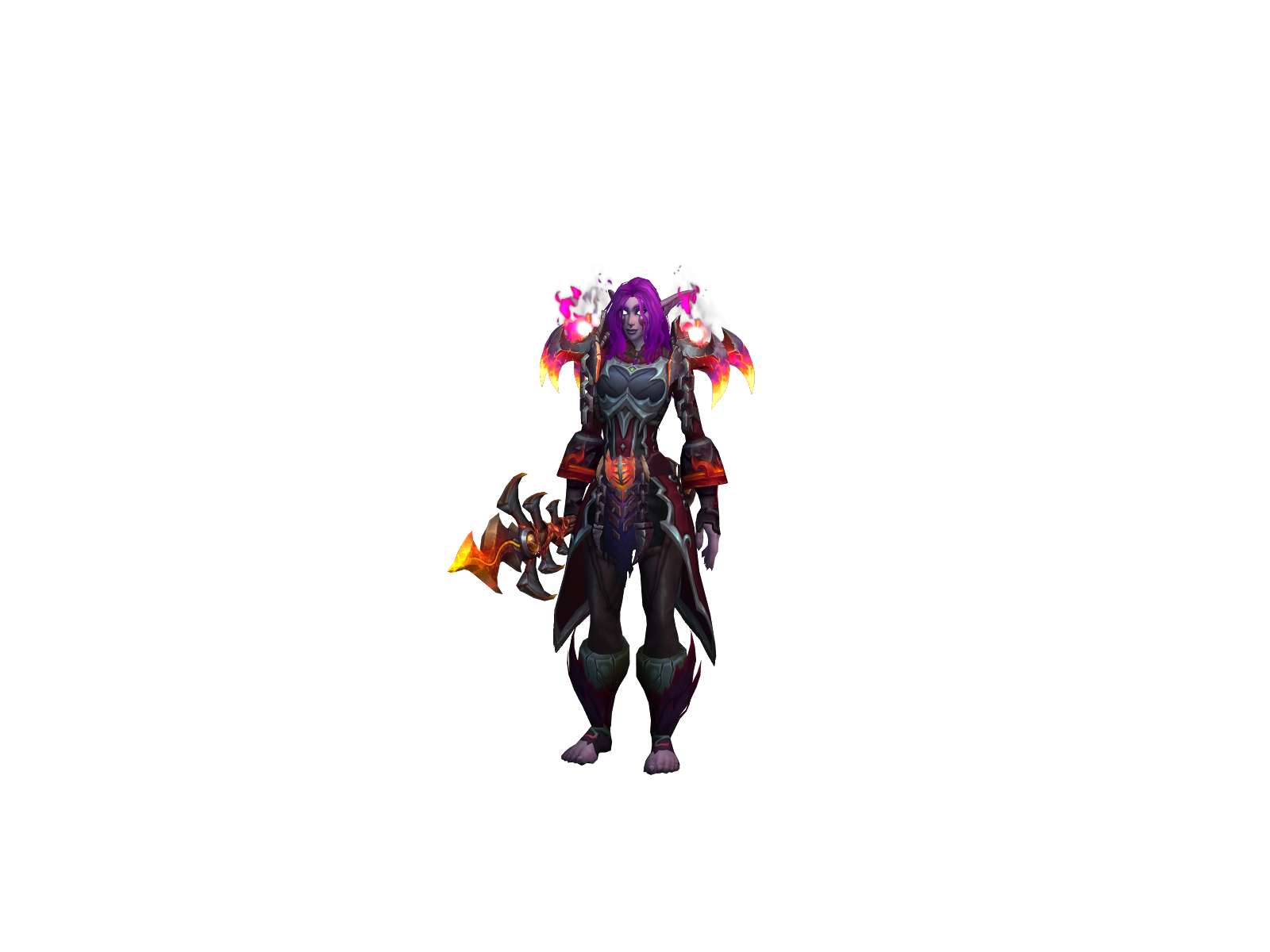 Silfariøn 3D character render