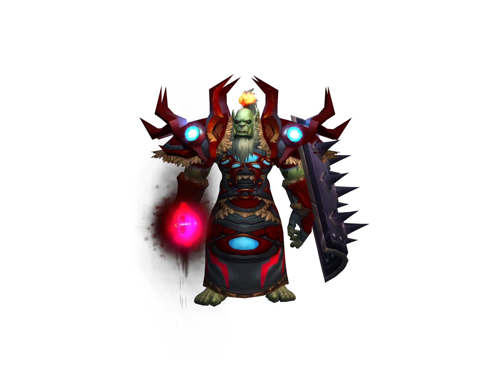 Gørât 3D character render