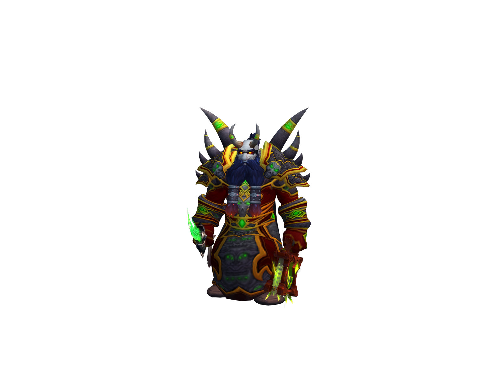 Warnoc 3D character render