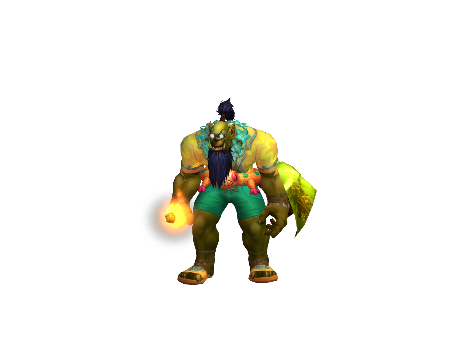 Clòùd 3D character render