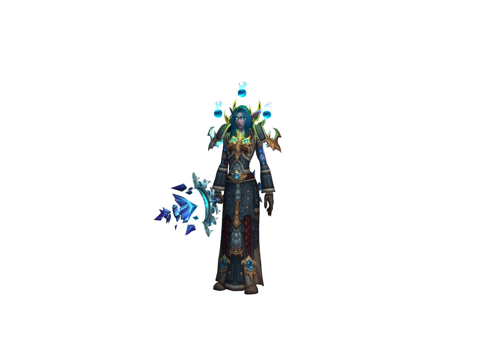 Enofrost 3D character render