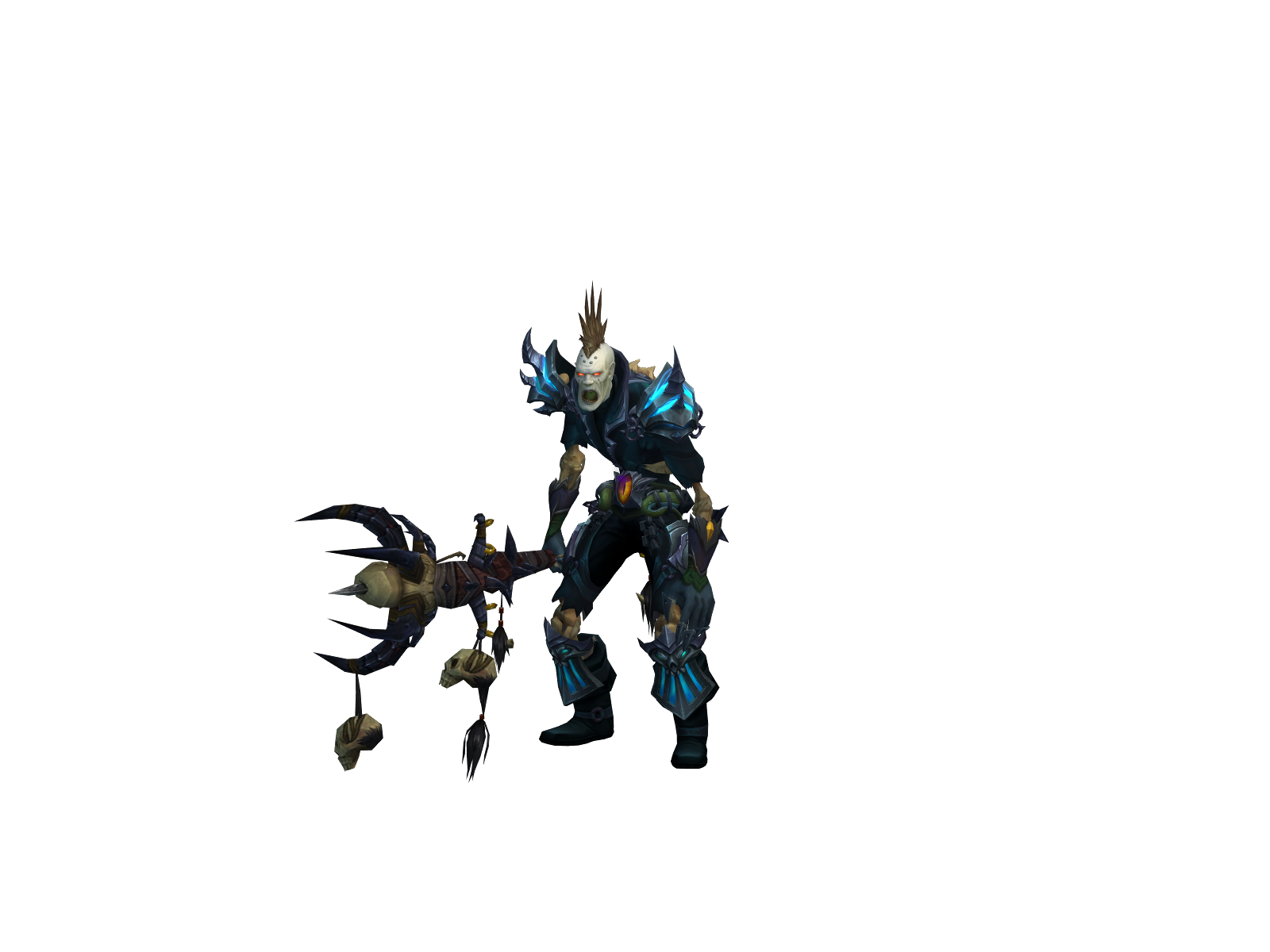 Saturnqt 3D character render