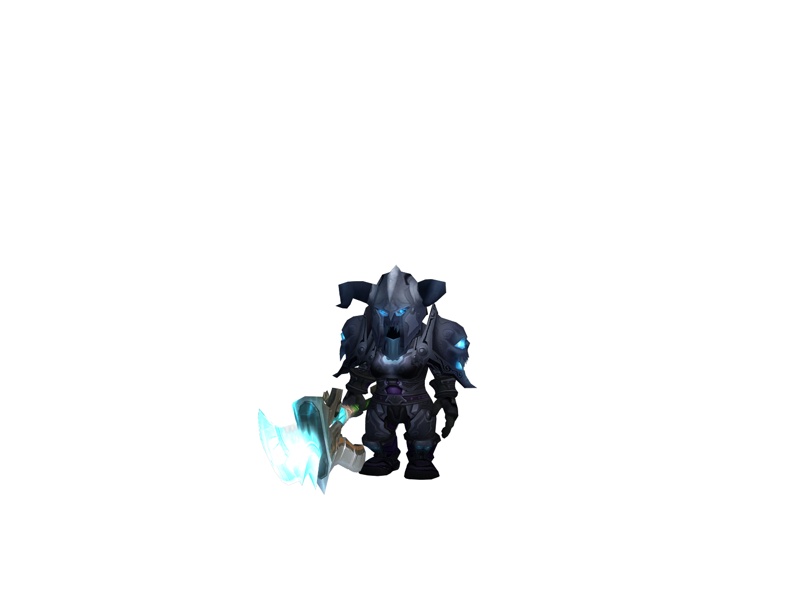 Pøõçh 3D character render