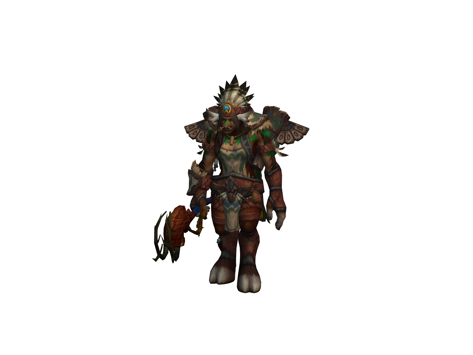 Krixya 3D character render