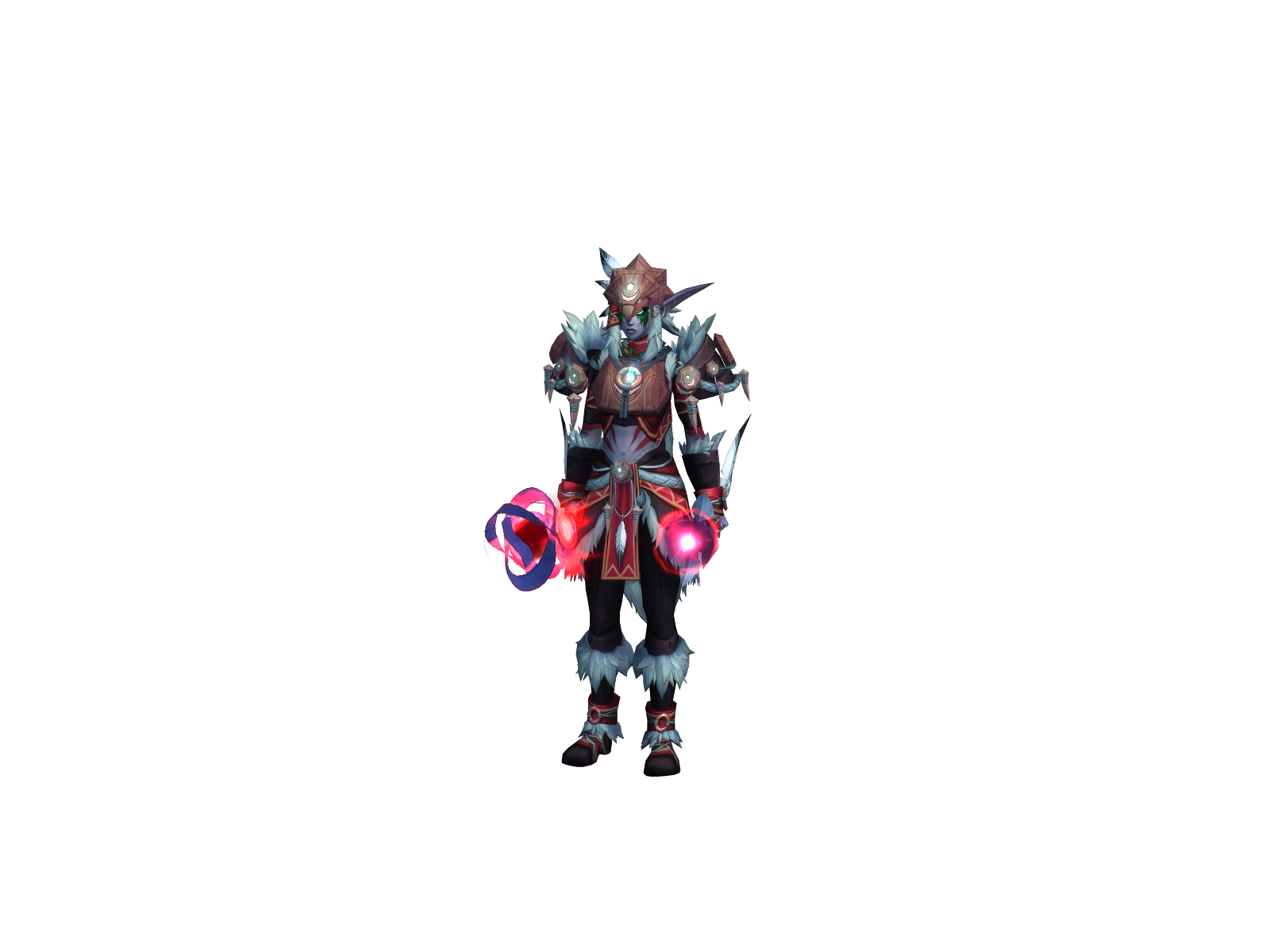 Ysäya 3D character render