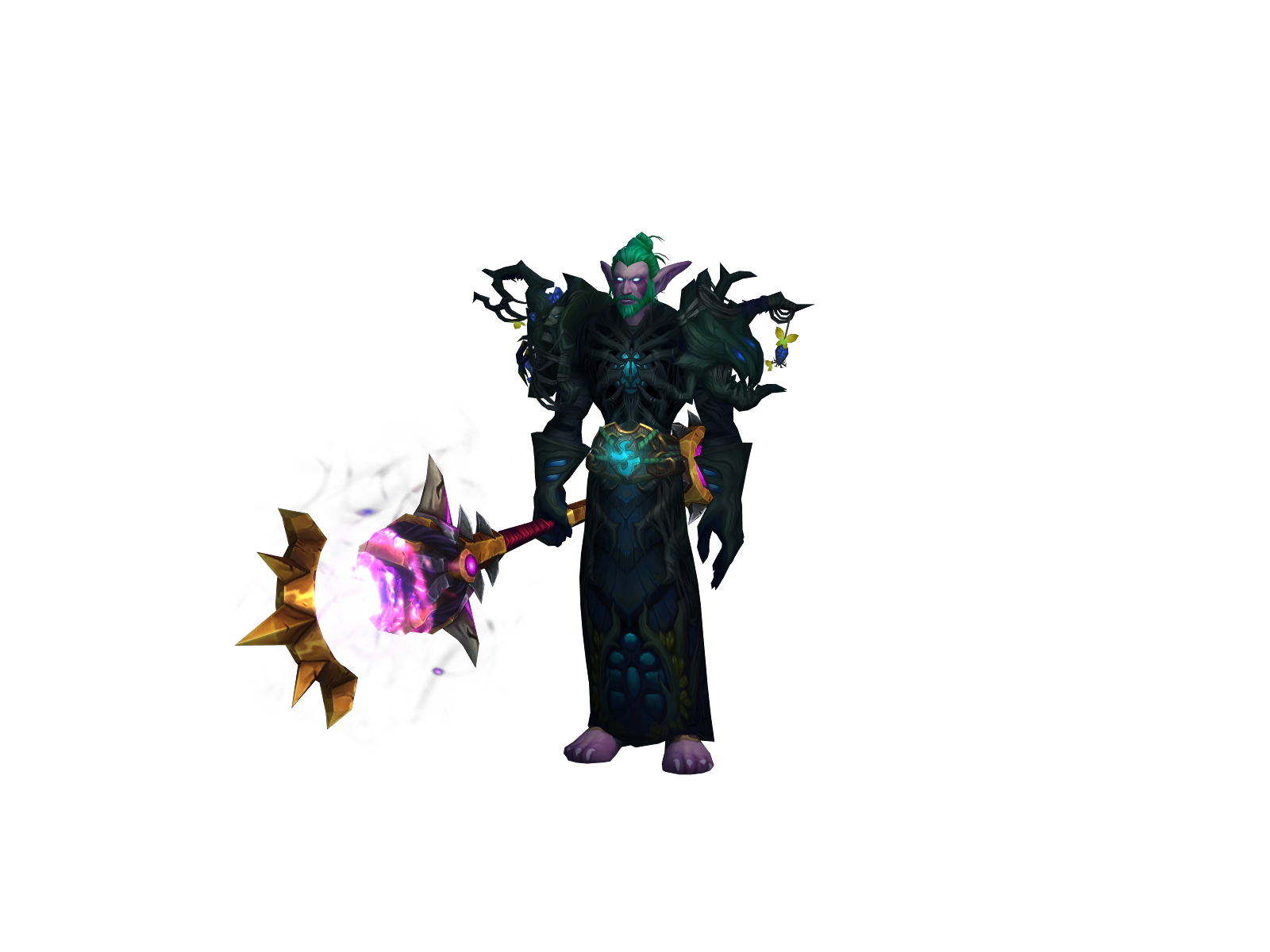 Afranat 3D character render