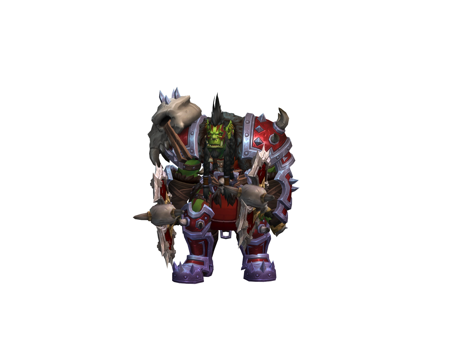 Armøred 3D character render
