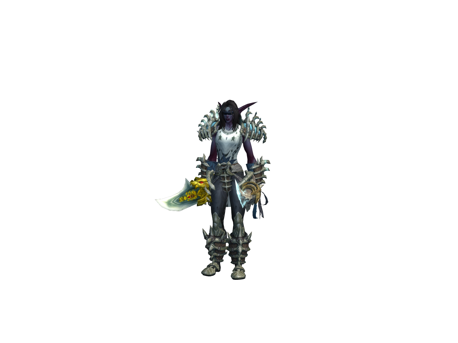 Shavedahakqt 3D character render