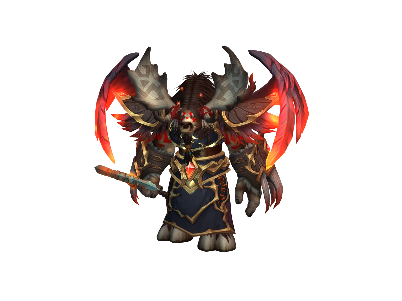 Hékel 3D character render