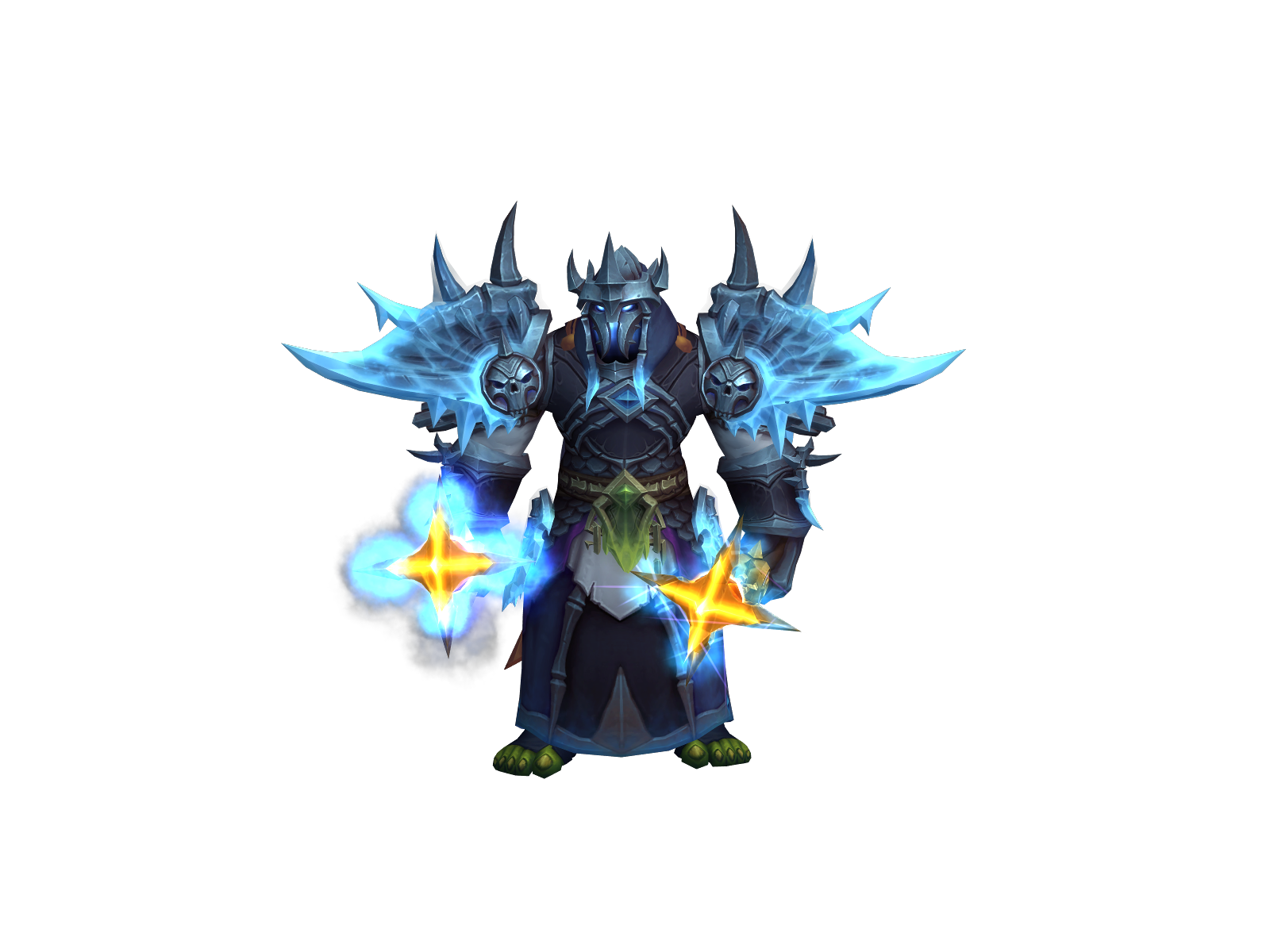 Hivermort 3D character render