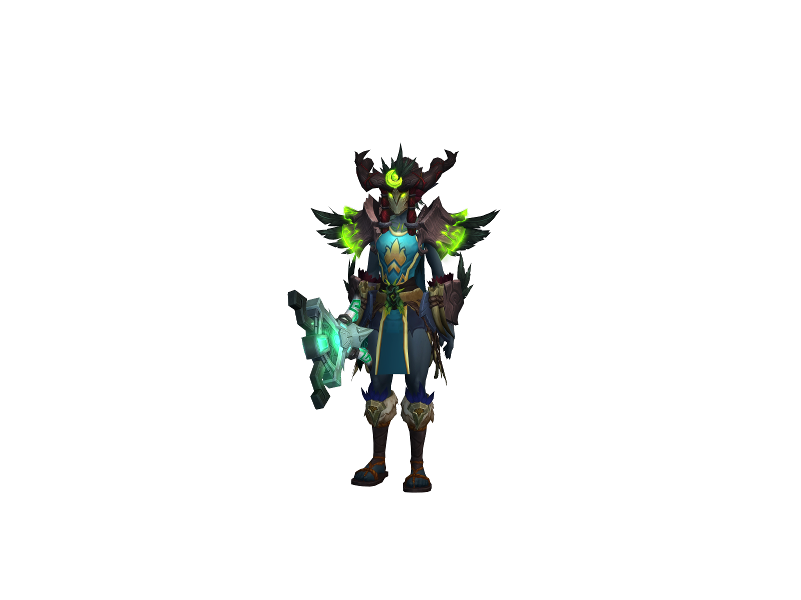 Encorefachee 3D character render