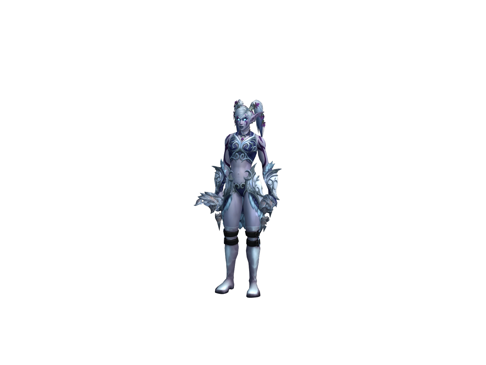 Nøctürnë 3D character render