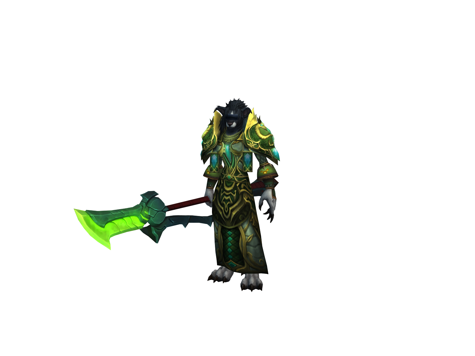Crayzís 3D character render