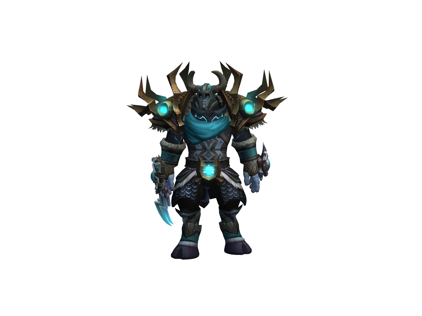 Draménos 3D character render