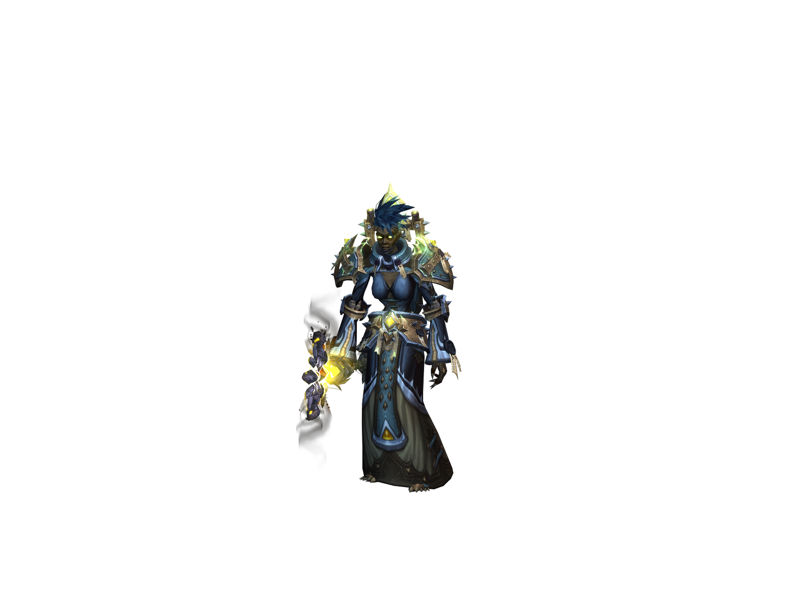 Darckysback 3D character render