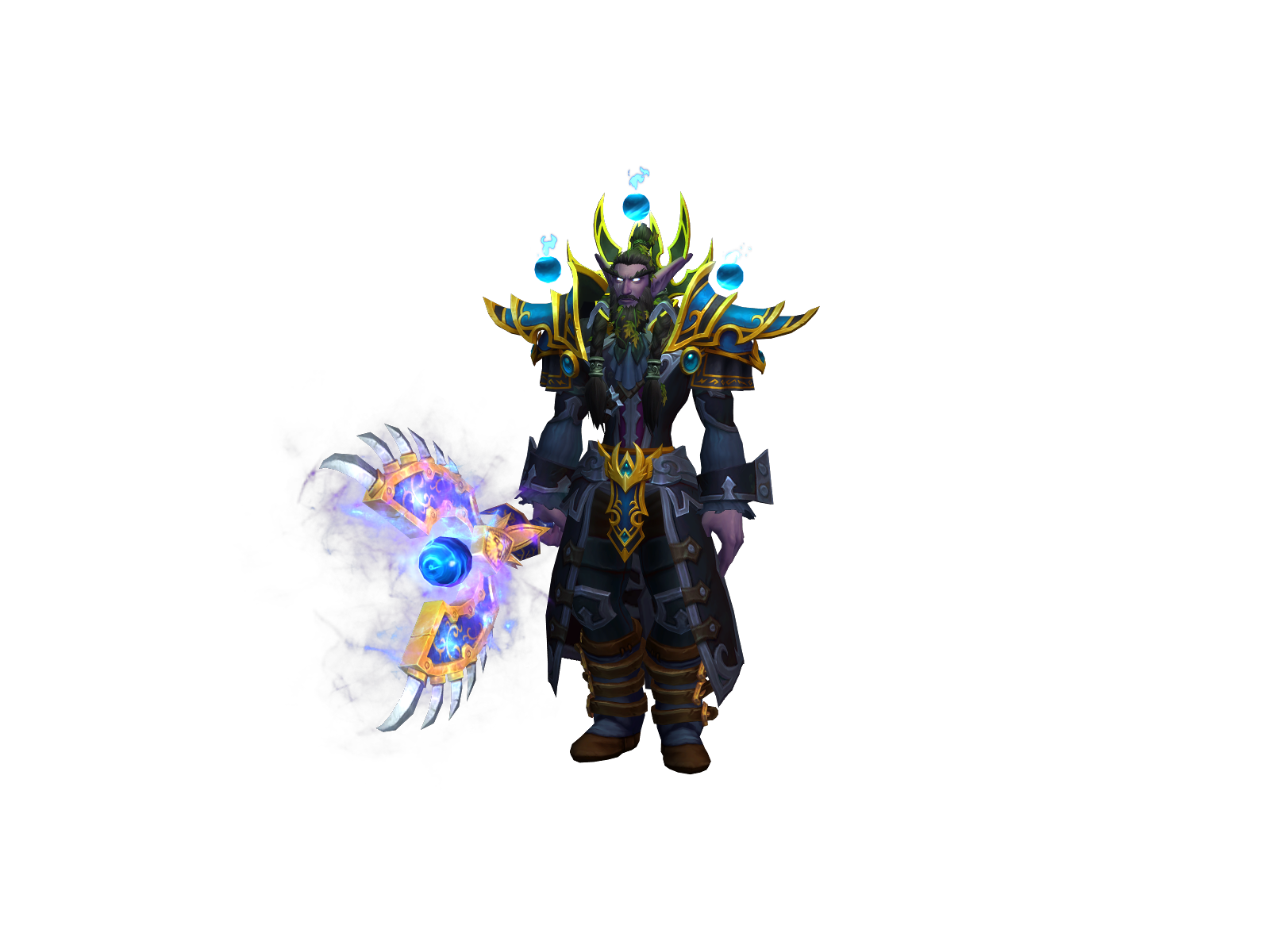Oizar 3D character render