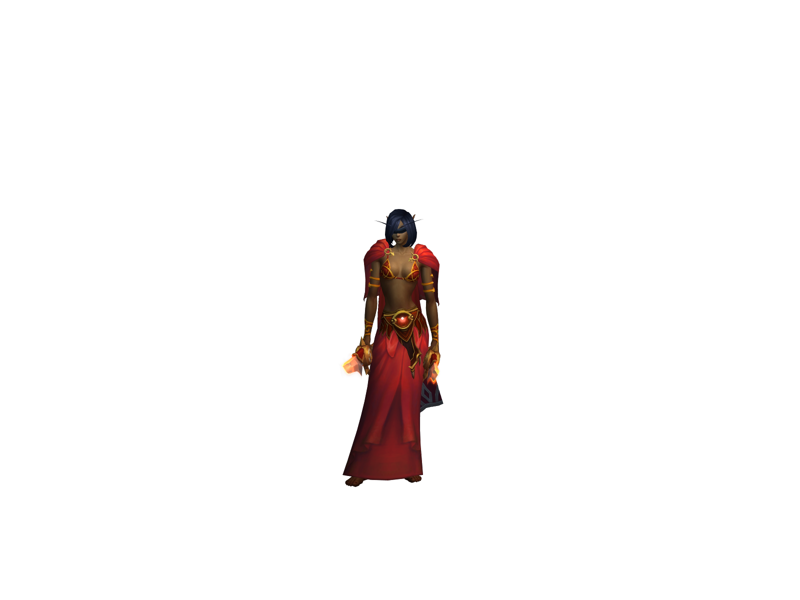 Peakaboo 3D character render