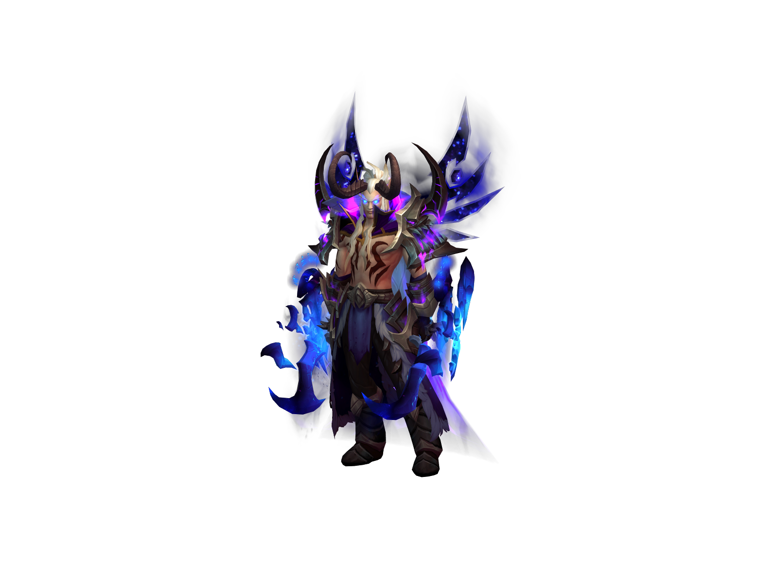 Razaiel 3D character render