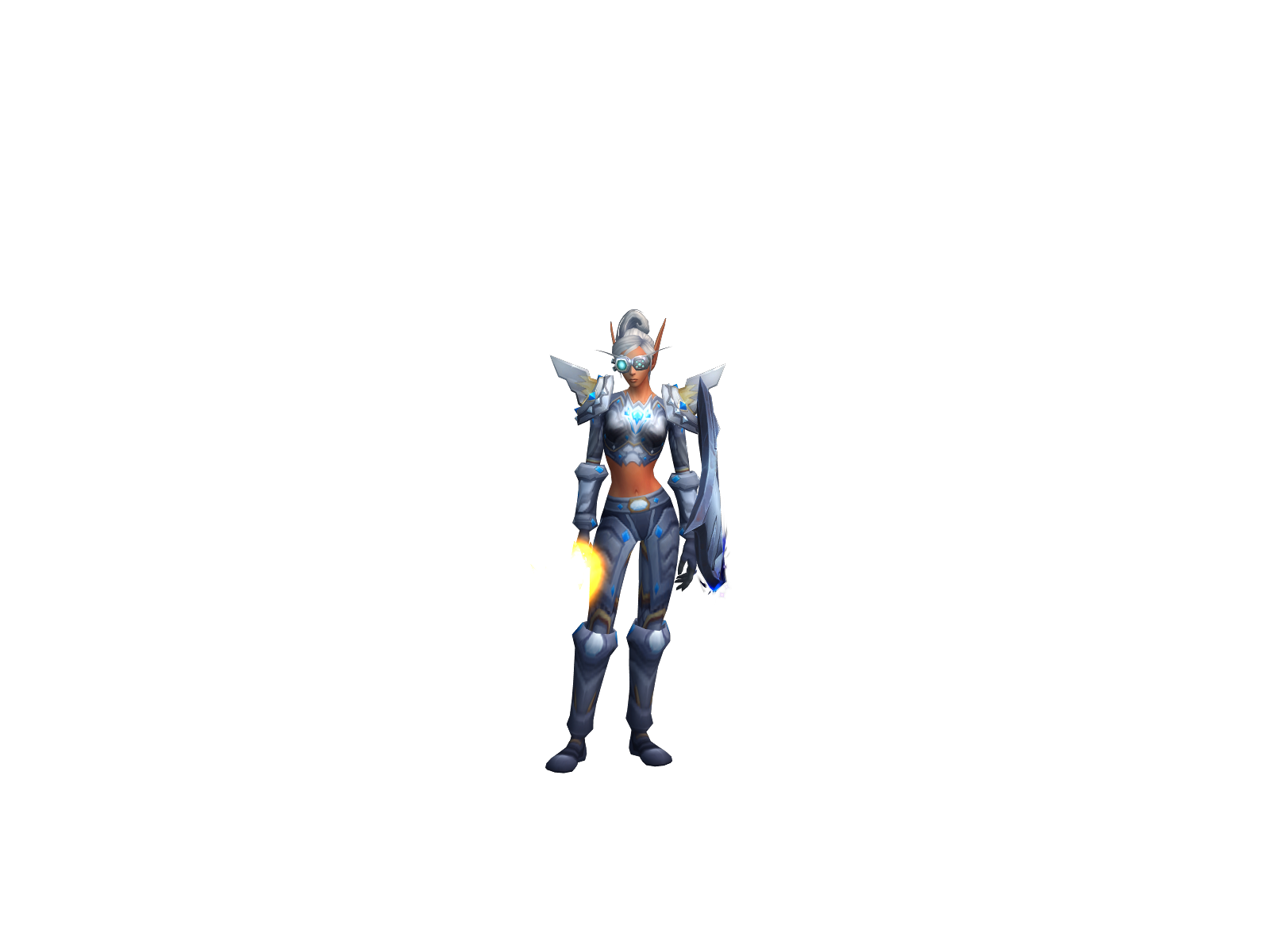 Heavensent 3D character render