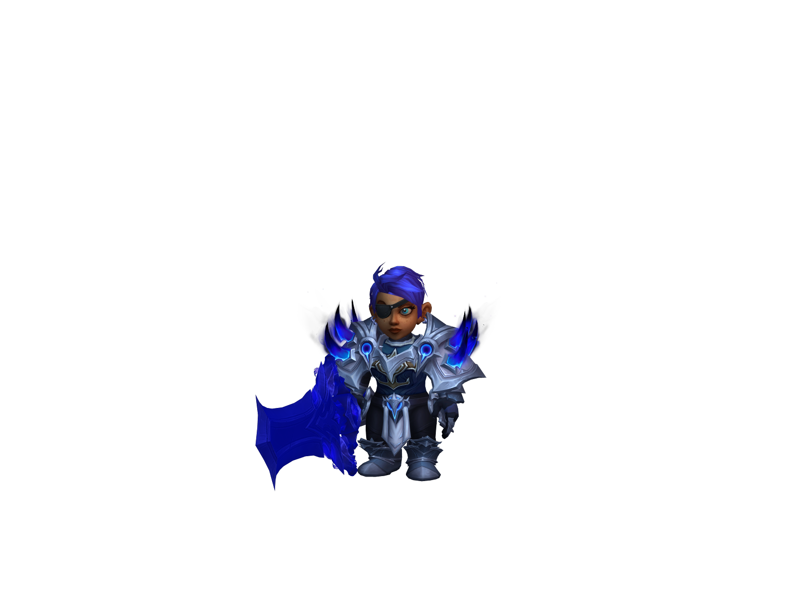 Knì 3D character render