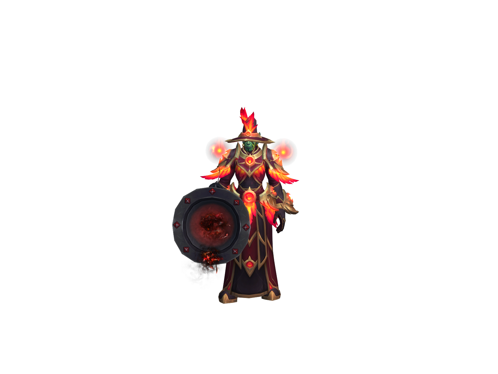Flentsotrong 3D character render