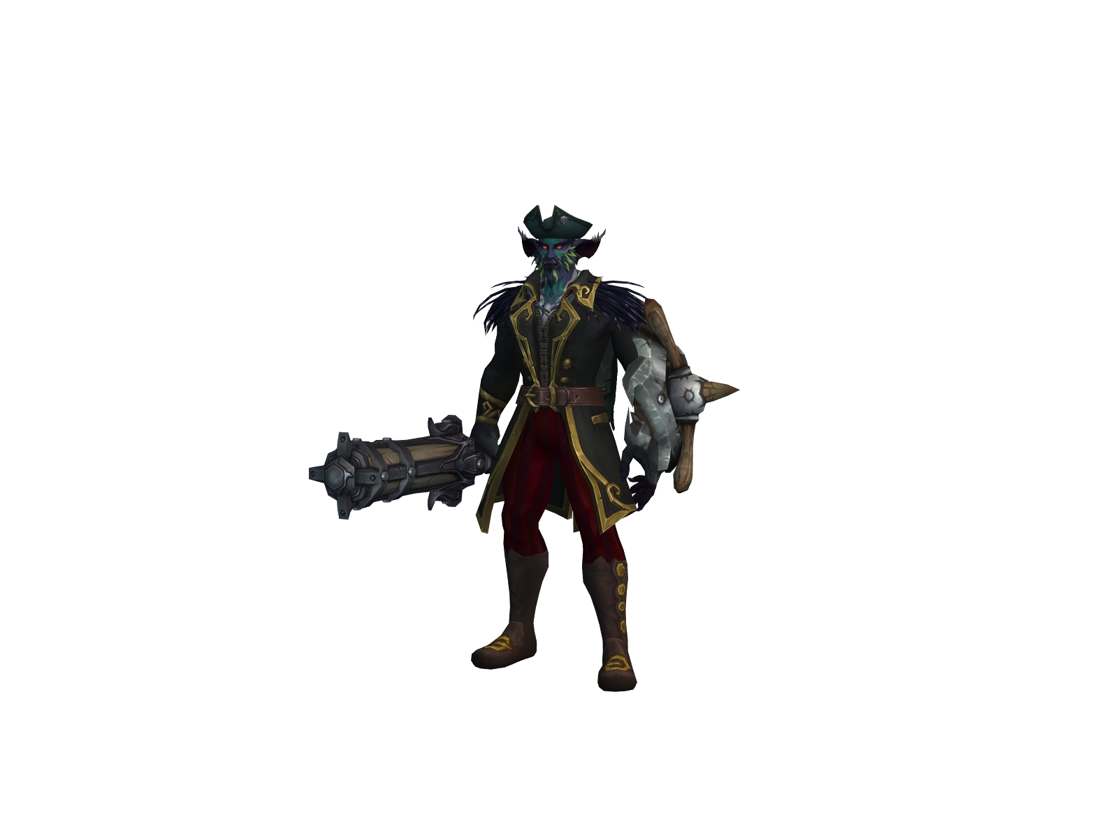 Léöpold 3D character render
