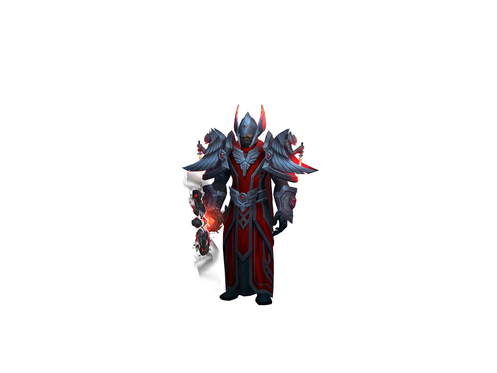 Baldane 3D character render
