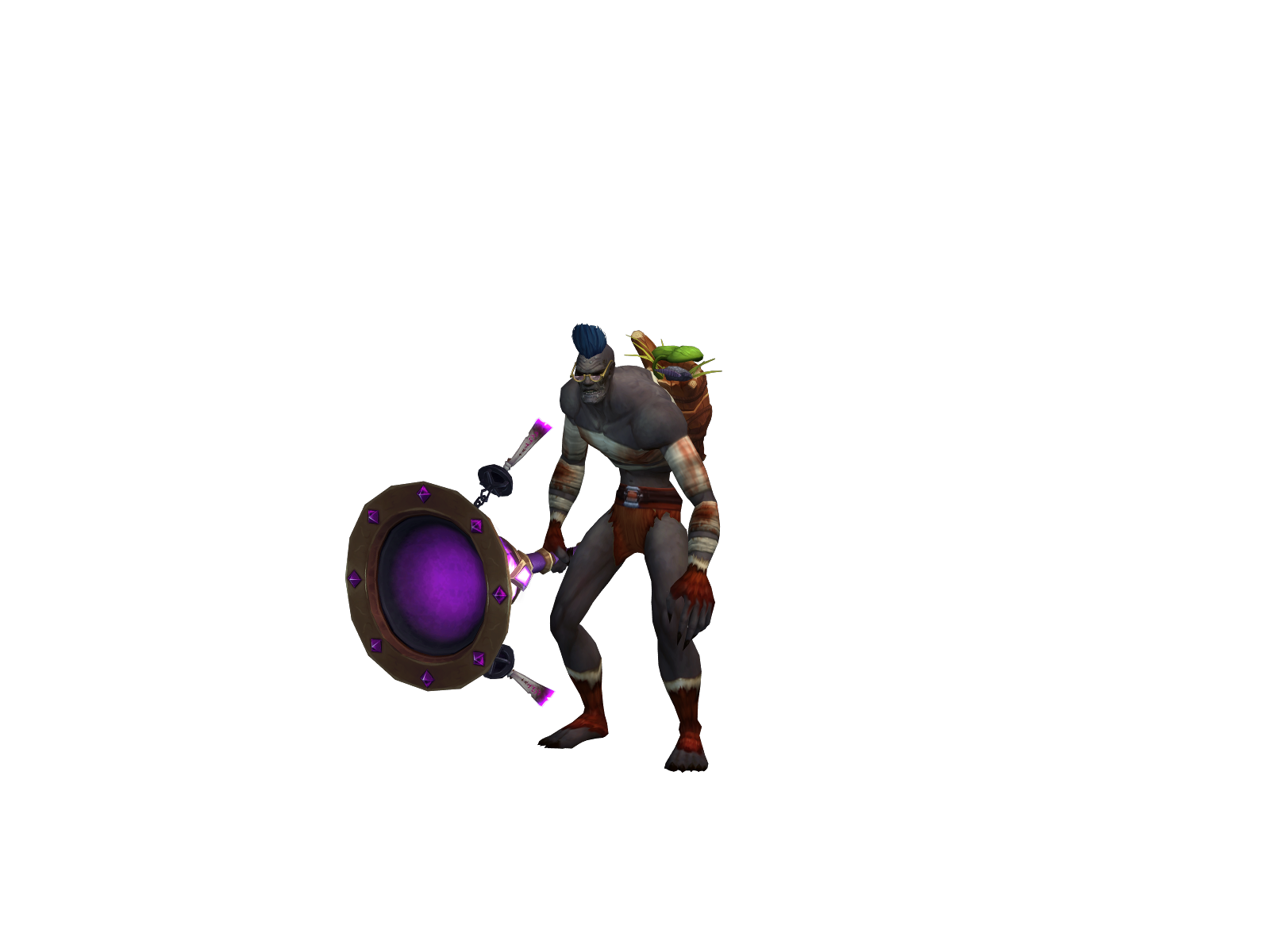 Bizøux 3D character render