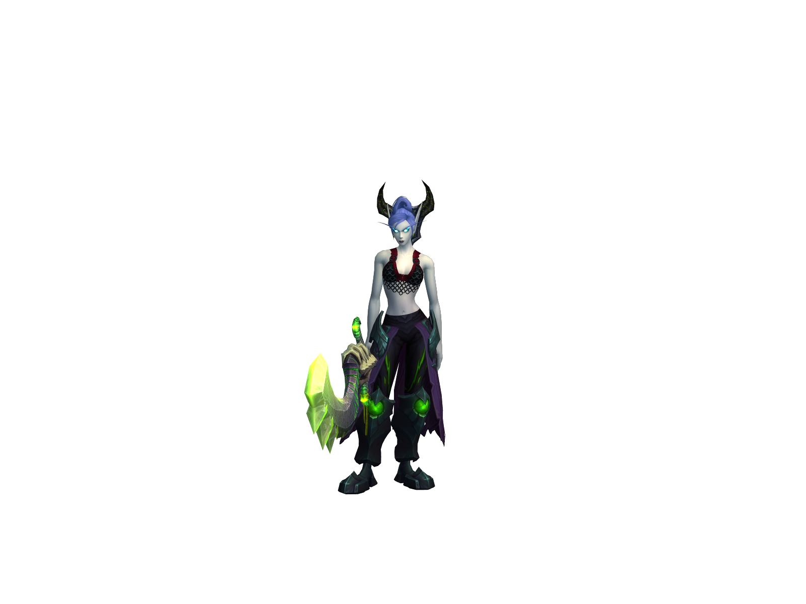 Lucrécïa 3D character render