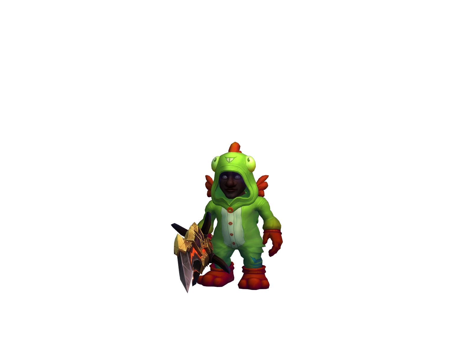 xtremdyøxyid 3D character render