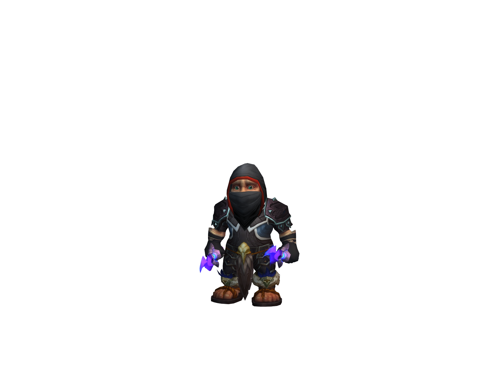 Barbeubleu 3D character render