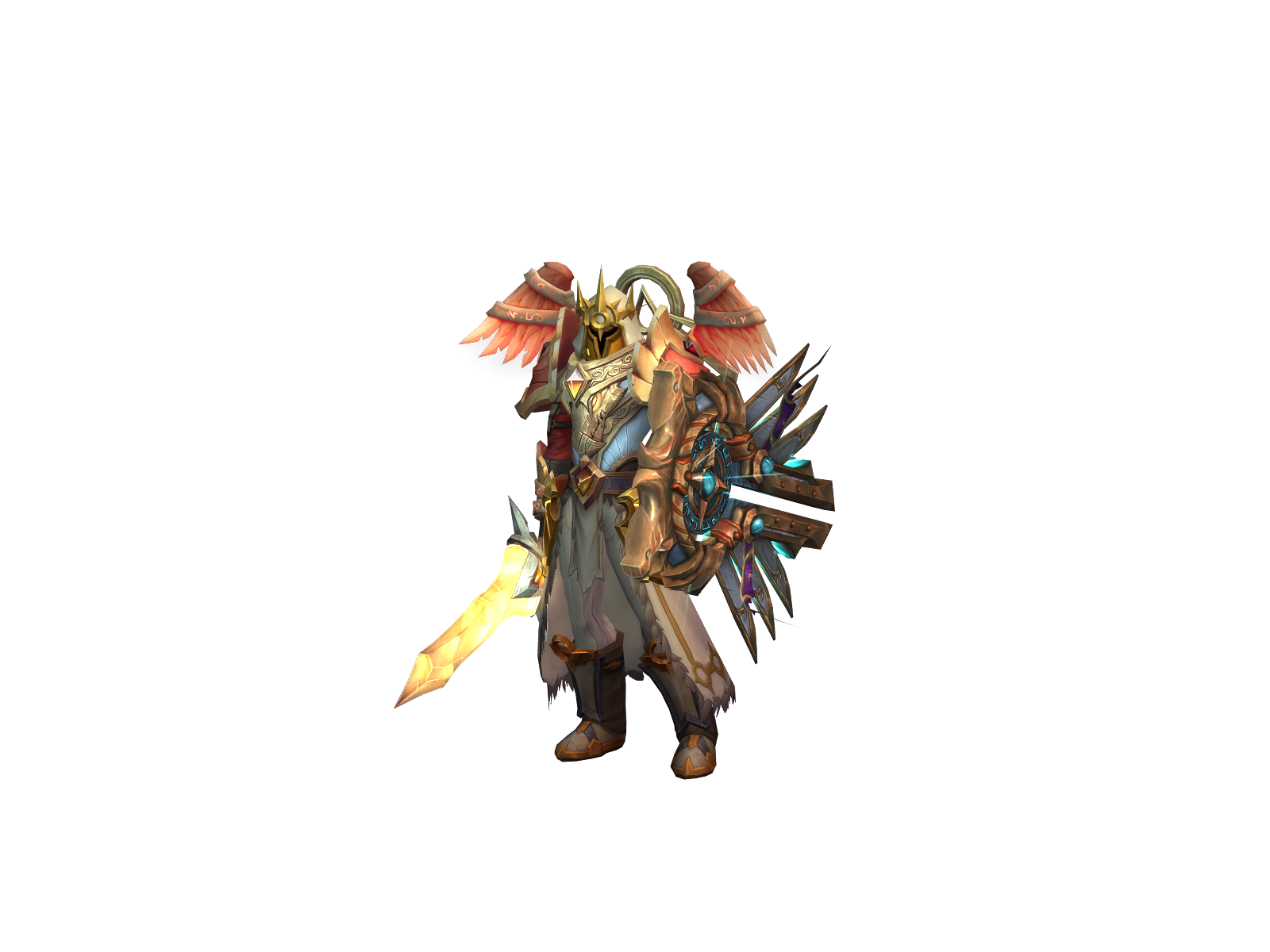 Beltharion 3D character render