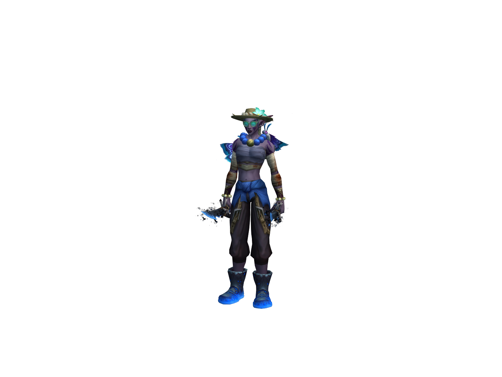 Qarottecake 3D character render