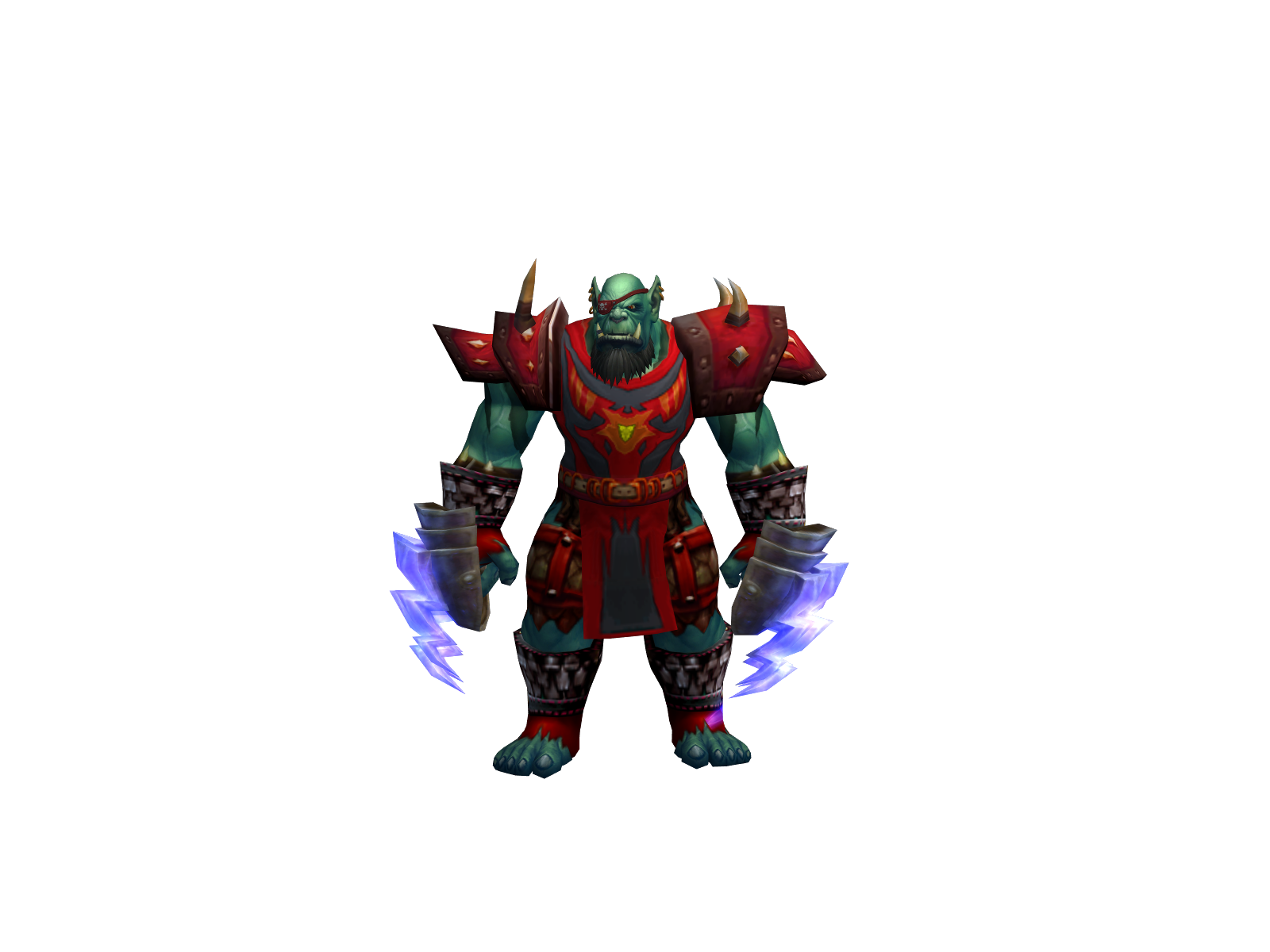 Urukthraka 3D character render