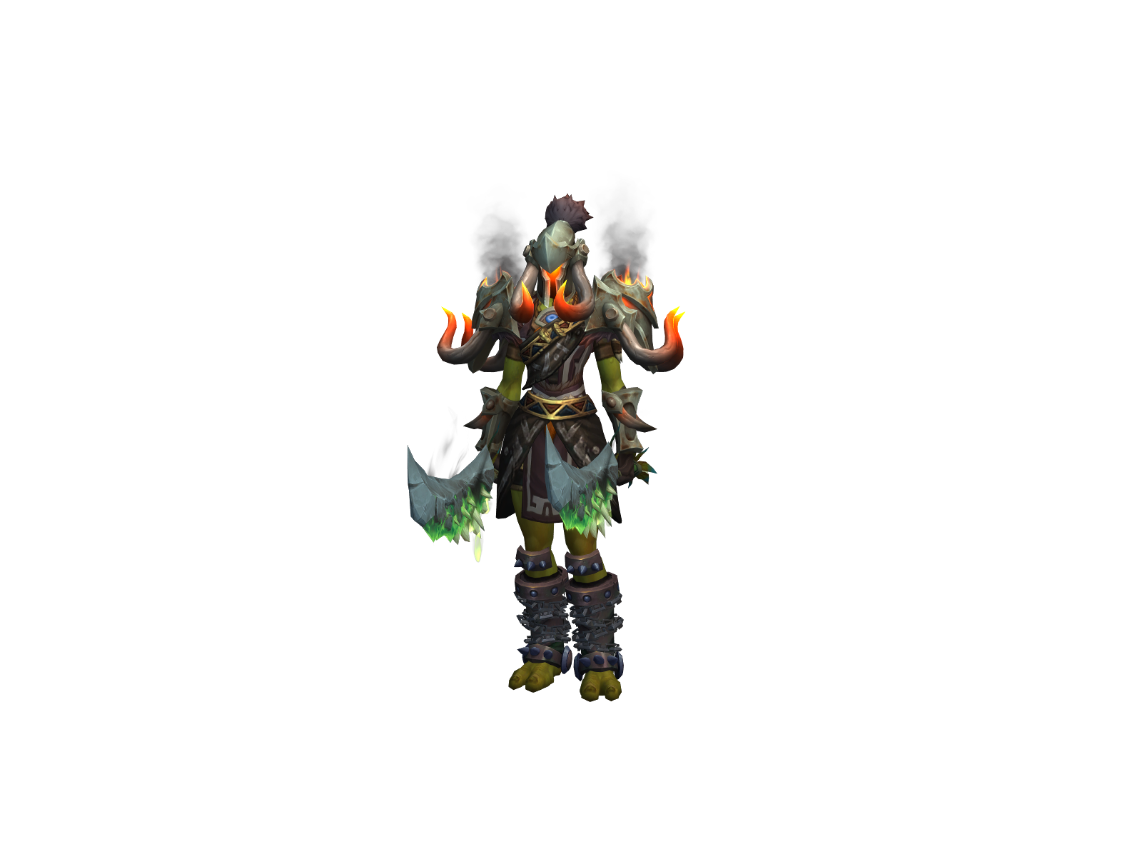 Warméchant 3D character render