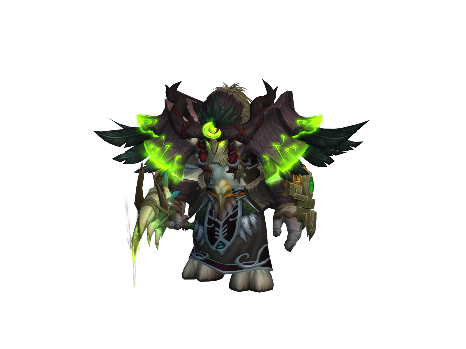Blackssad 3D character render