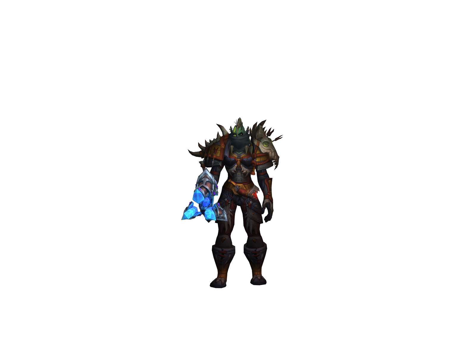 Oriahunt 3D character render