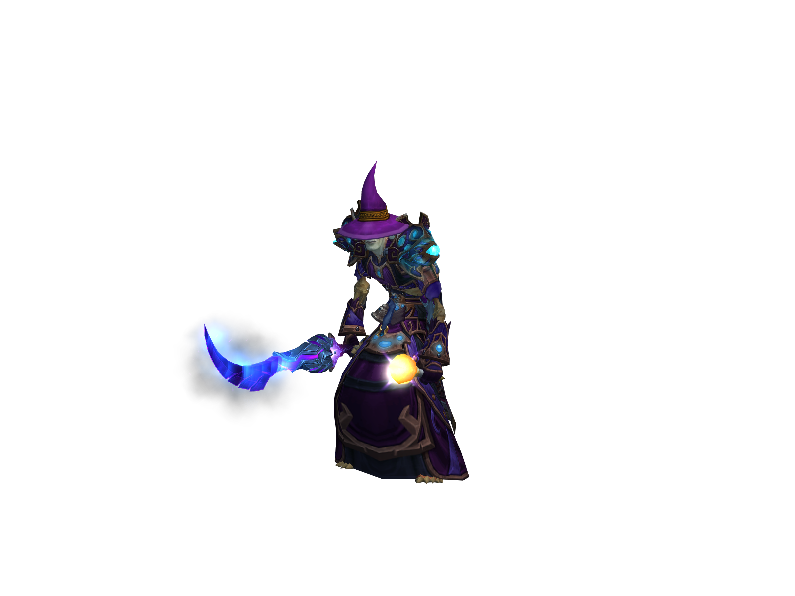 Qwî 3D character render