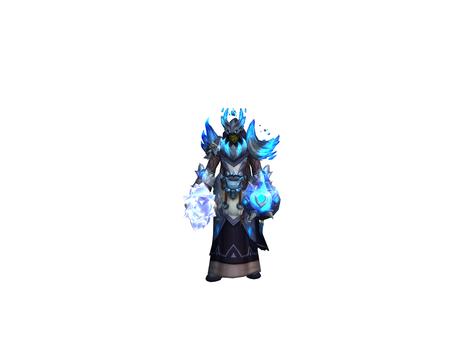 Lokkrag 3D character render